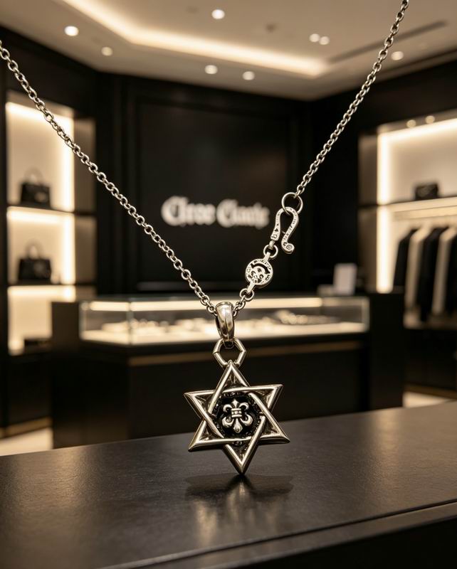 Chrome Hearts Necklace 04yxs15 (5)