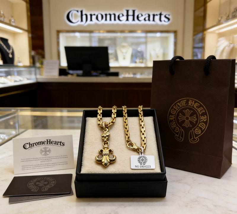 Chrome Hearts Necklace 04yxs427 (8)