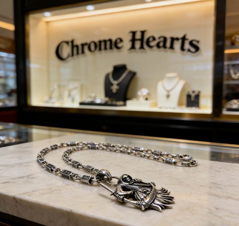 Chrome Hearts Necklace 04yxs447 (6)