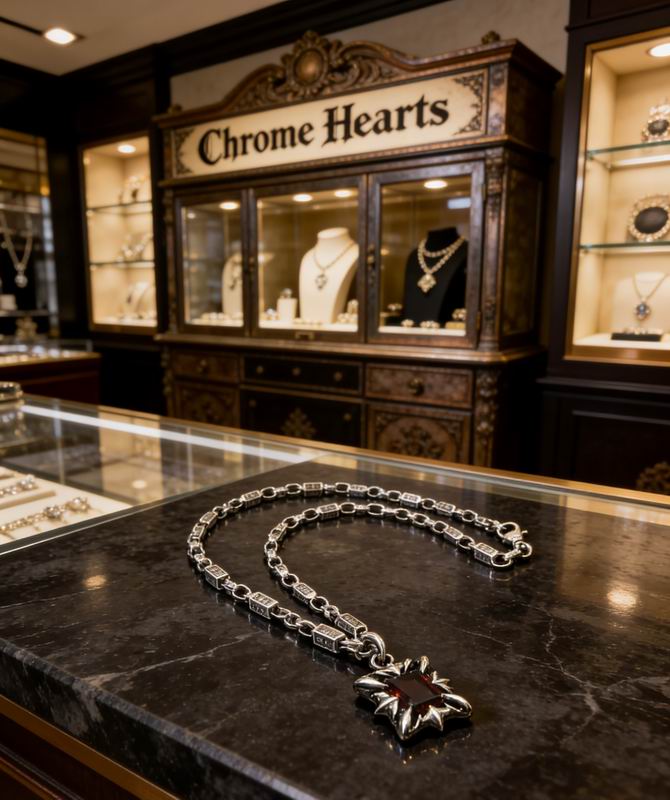 Chrome Hearts Necklace 04yxs449 (9)
