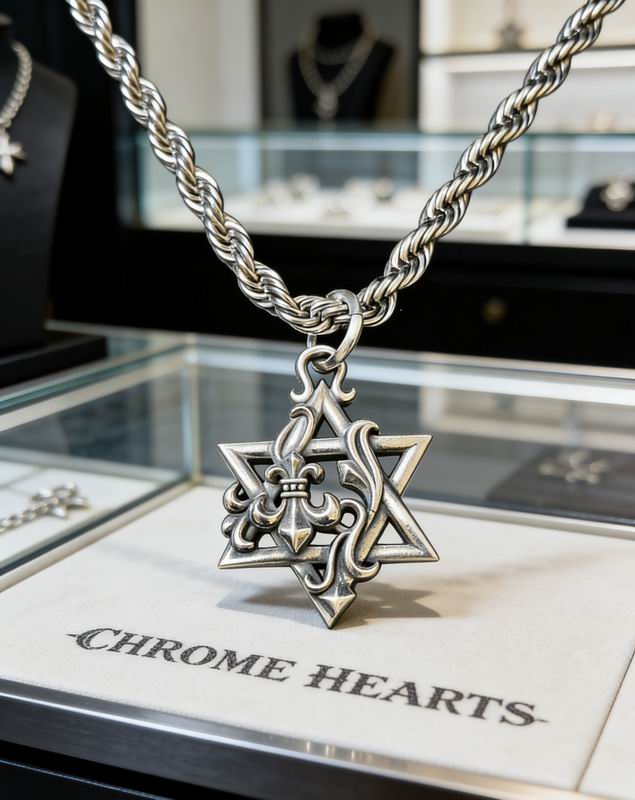 Chrome Hearts Necklace 04yxs475 (3)