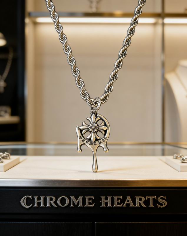 Chrome Hearts Necklace 04yxs476 (5)