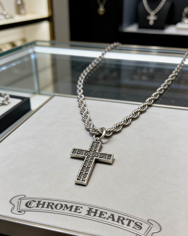 Chrome Hearts Necklace 04yxs477 (4)