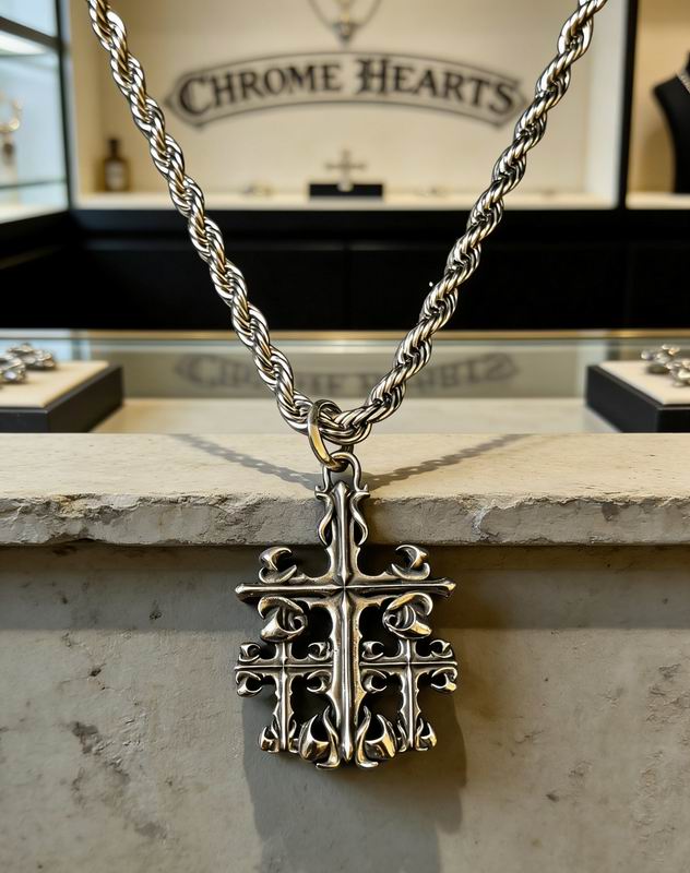 Chrome Hearts Necklace 04yxs480 (4)