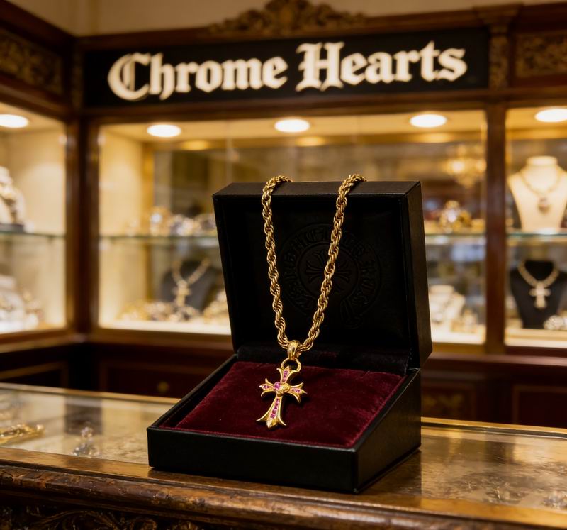 Chrome Hearts Necklace 04yxs497 (3)