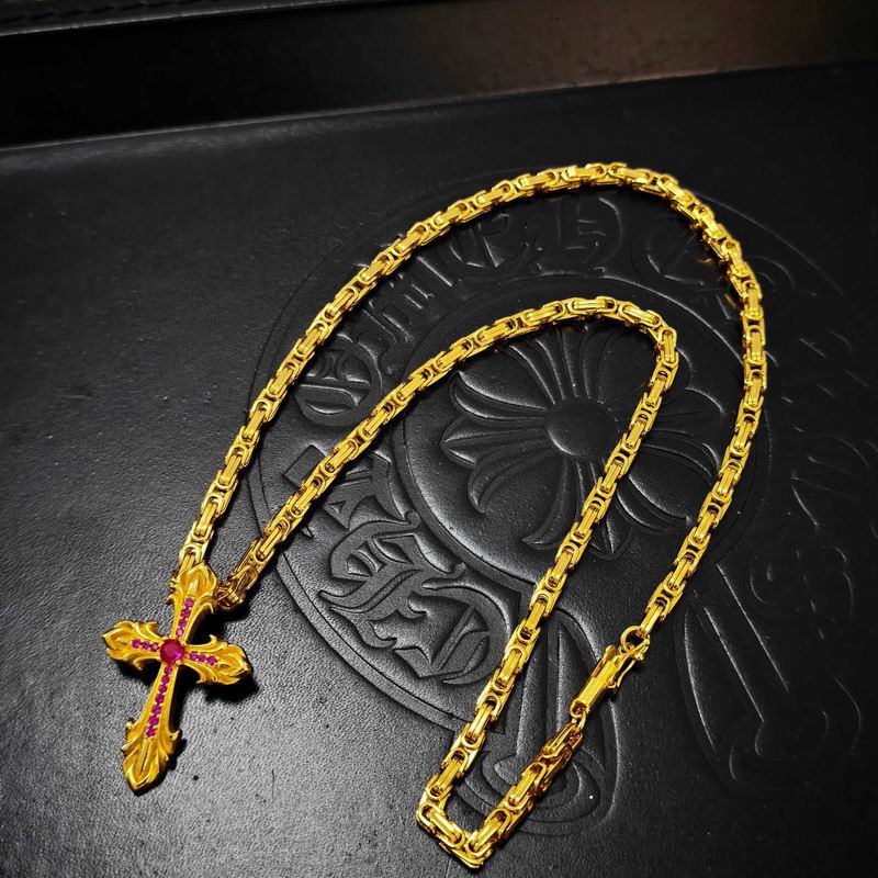 Chrome Hearts Necklace 04yxs504 (4)