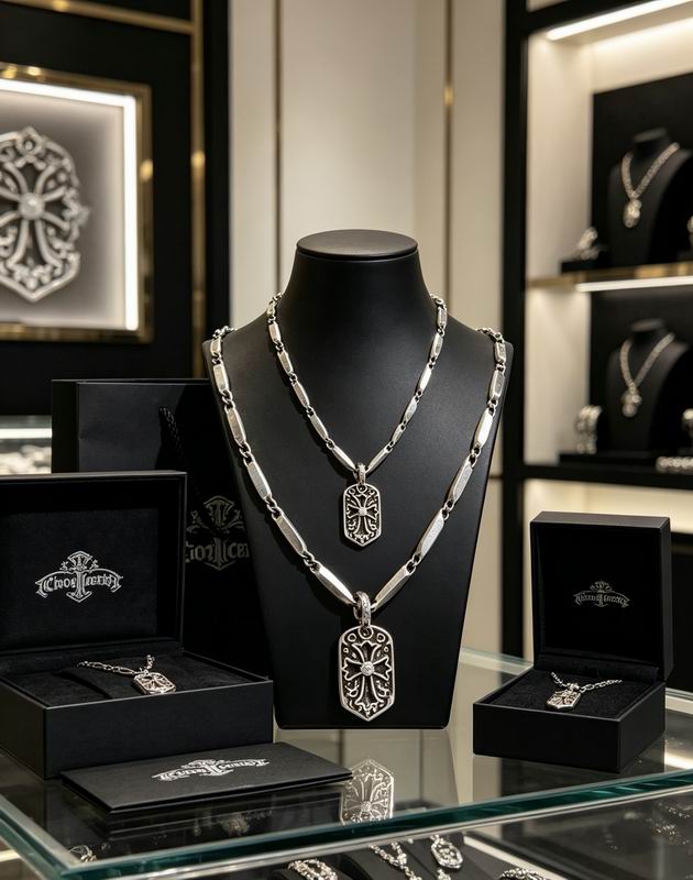 Chrome Hearts Necklace 04yxs603 (3)
