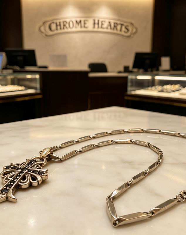 Chrome Hearts Necklace 04yxs654 (3)