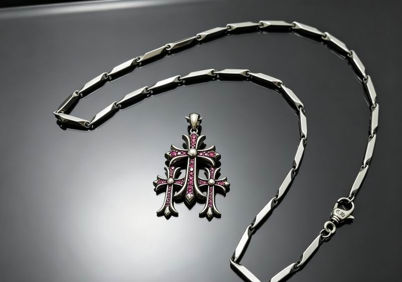 Chrome Hearts Necklace 04yxs657 (3)