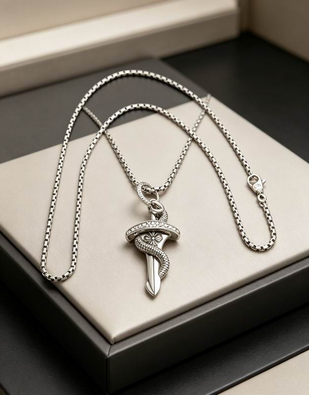Chrome Hearts Necklace 04yxs84 (2)