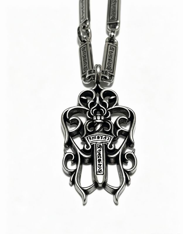 Chrome Hearts Necklace 05yxs204 (6)