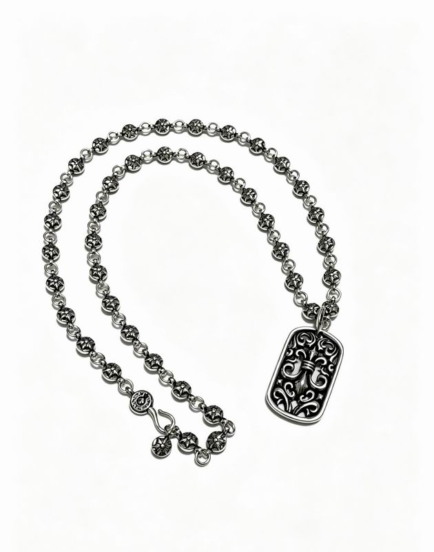 Chrome Hearts Necklace 05yxs241 (1)