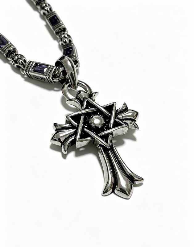 Chrome Hearts Necklace 05yxs246 (7)