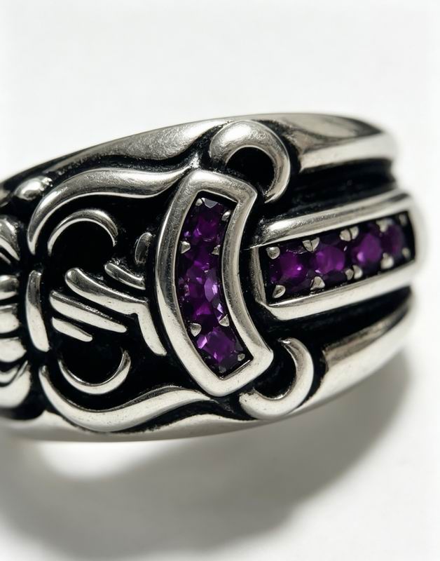 Chrome Hearts Ring 05yxs87 (6)