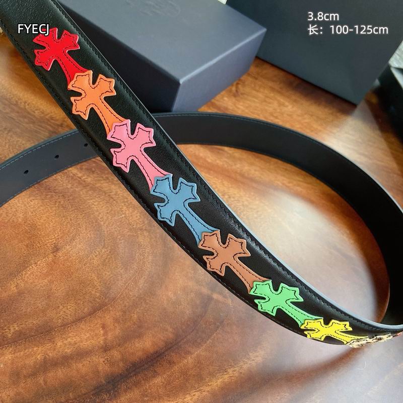 Chrome Hearts belt 38mmX100-125cm 8L (15)