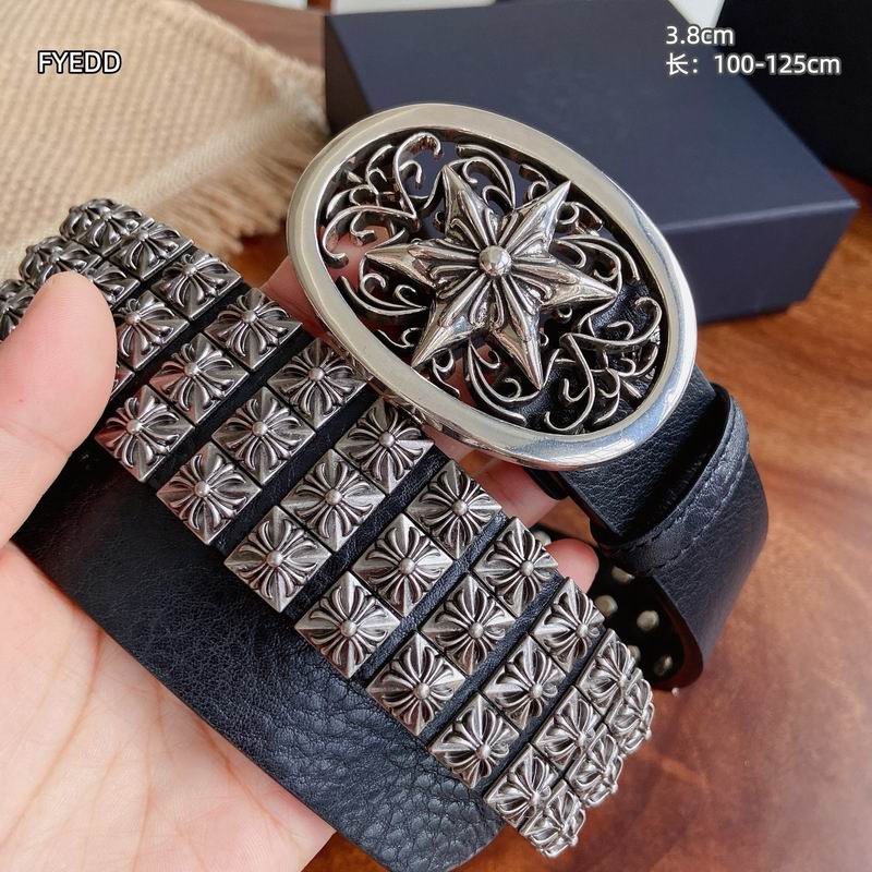 Chrome Hearts belt 38mmX100-125cm 8L (18)