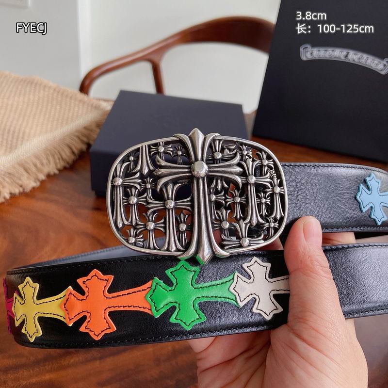 Chrome Hearts belt 38mmX100-125cm 8L (21)