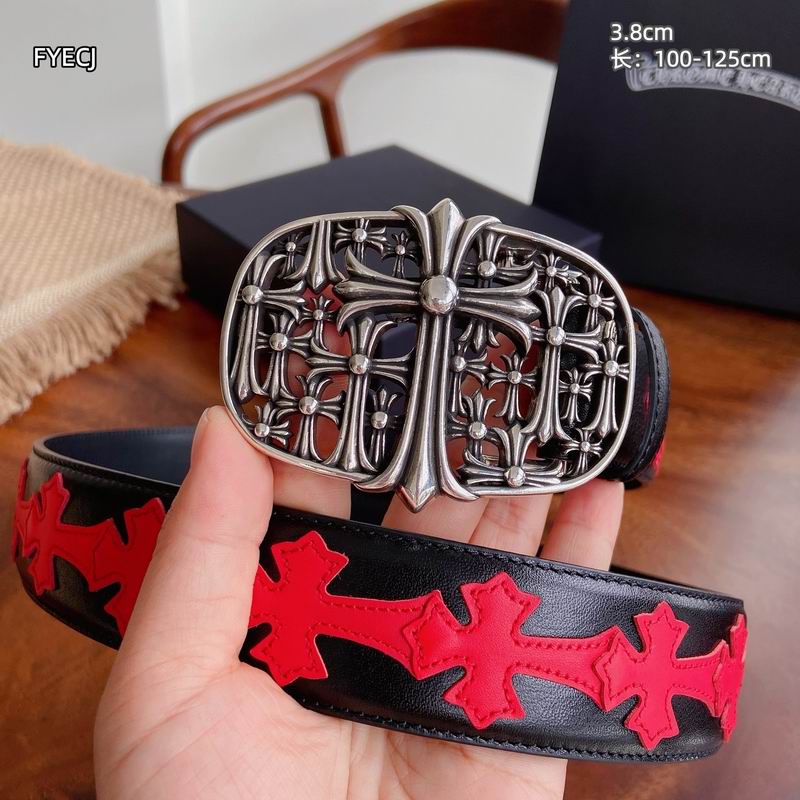 Chrome Hearts belt 38mmX100-125cm 8L (22)