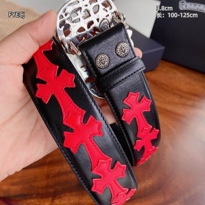 Chrome Hearts belt 38mmX100-125cm 8L (24)