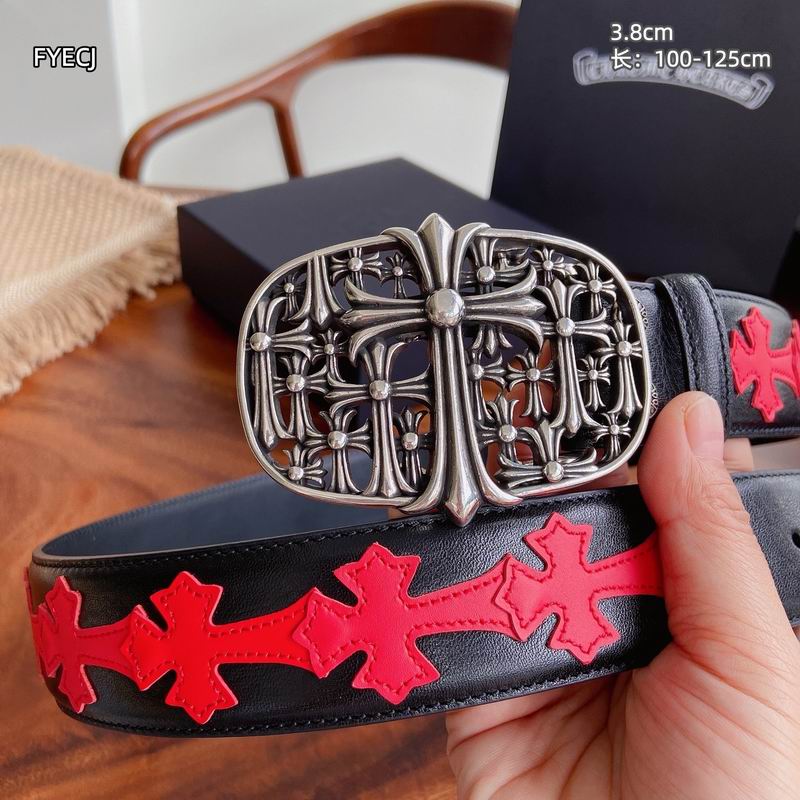 Chrome Hearts belt 38mmX100-125cm 8L (25)