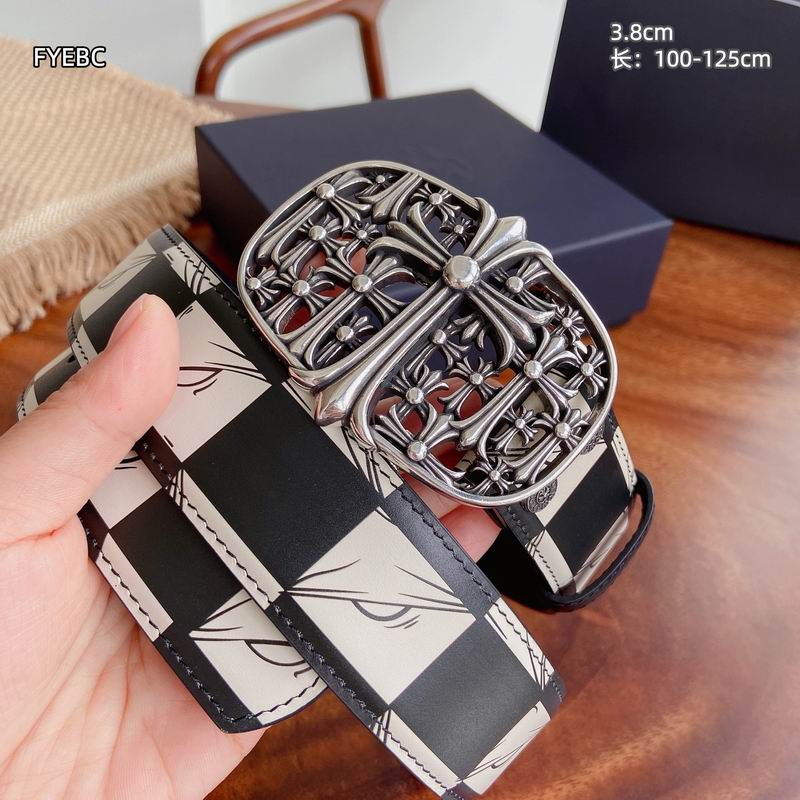 Chrome Hearts belt 38mmX100-125cm 8L (30)