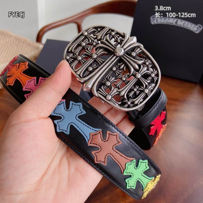 Chrome Hearts belt 38mmX100-125cm 8L (31)