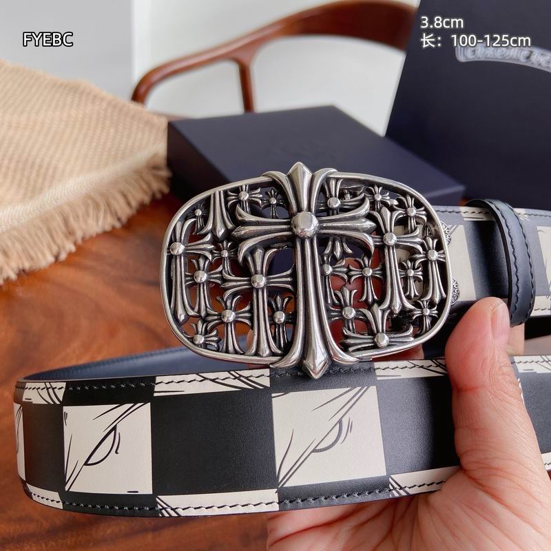 Chrome Hearts belt 38mmX100-125cm 8L (32)