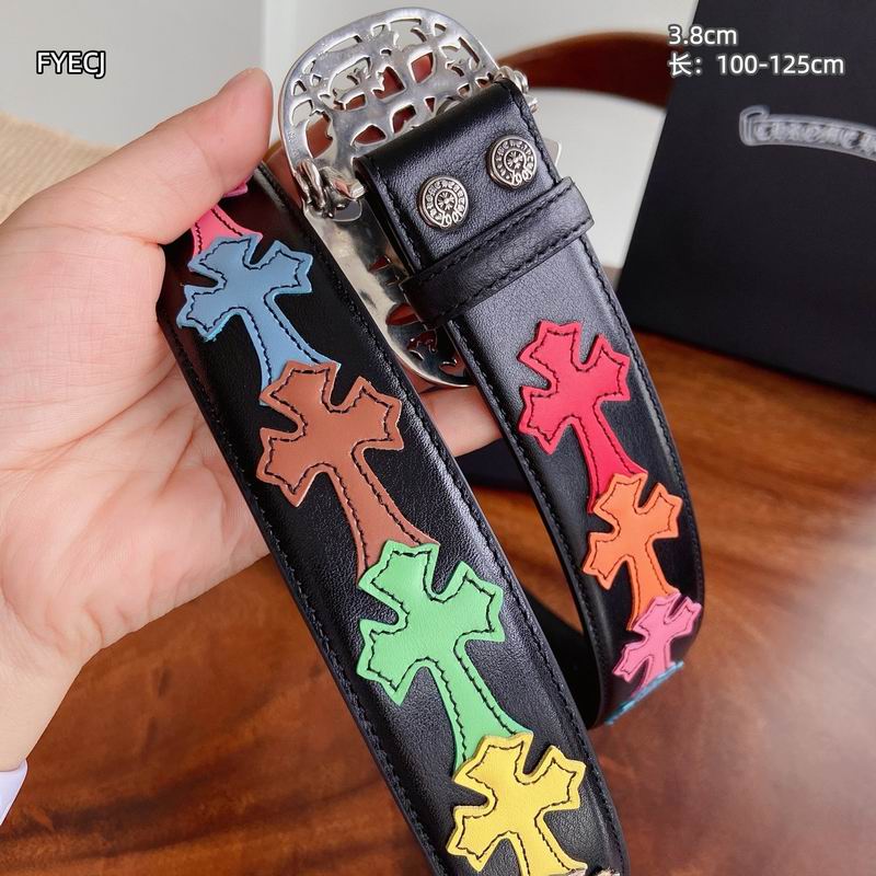 Chrome Hearts belt 38mmX100-125cm 8L (32)