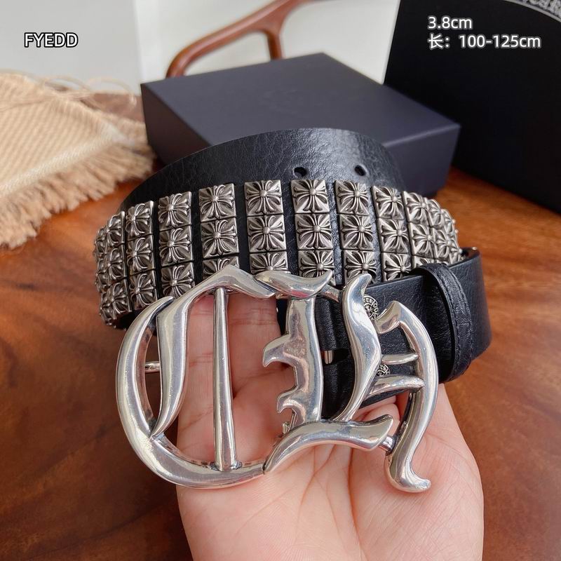 Chrome Hearts belt 38mmX100-125cm 8L (32)