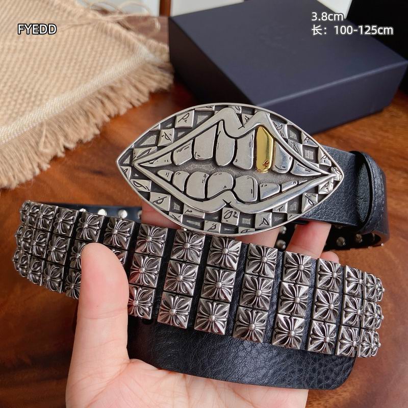 Chrome Hearts belt 38mmX100-125cm 8L (33)