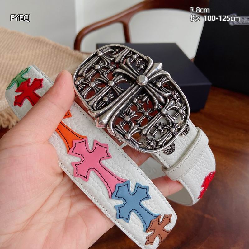 Chrome Hearts belt 38mmX100-125cm 8L (35)
