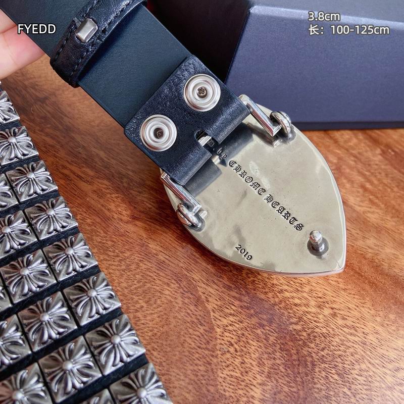 Chrome Hearts belt 38mmX100-125cm 8L (35)