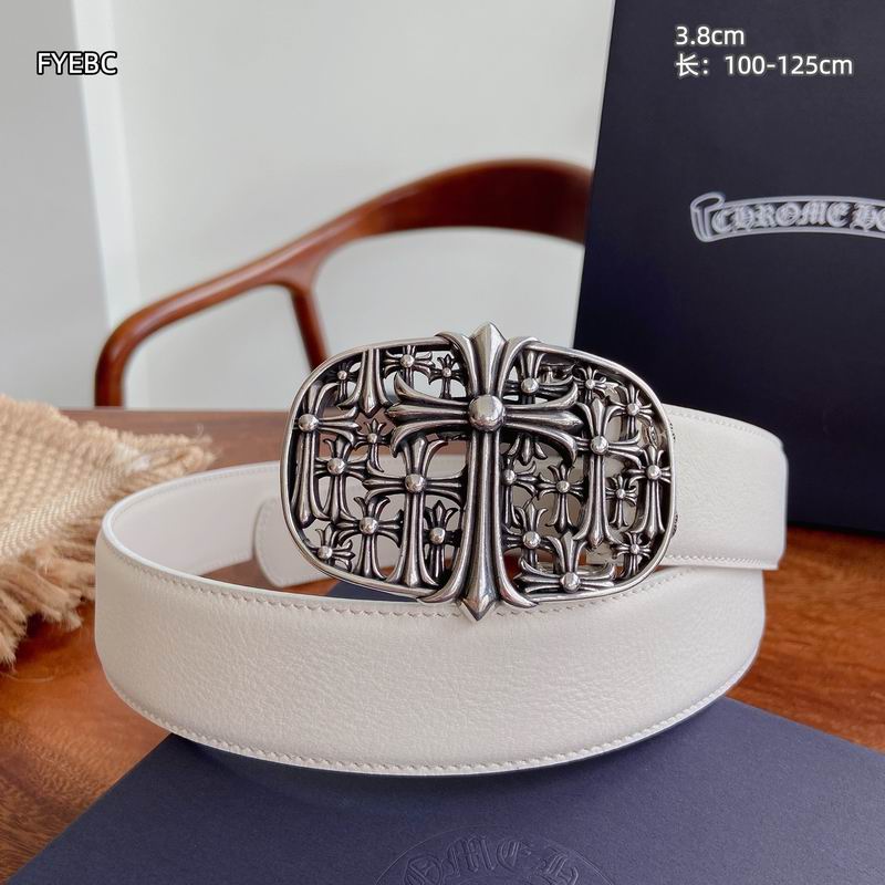 Chrome Hearts belt 38mmX100-125cm 8L (36)