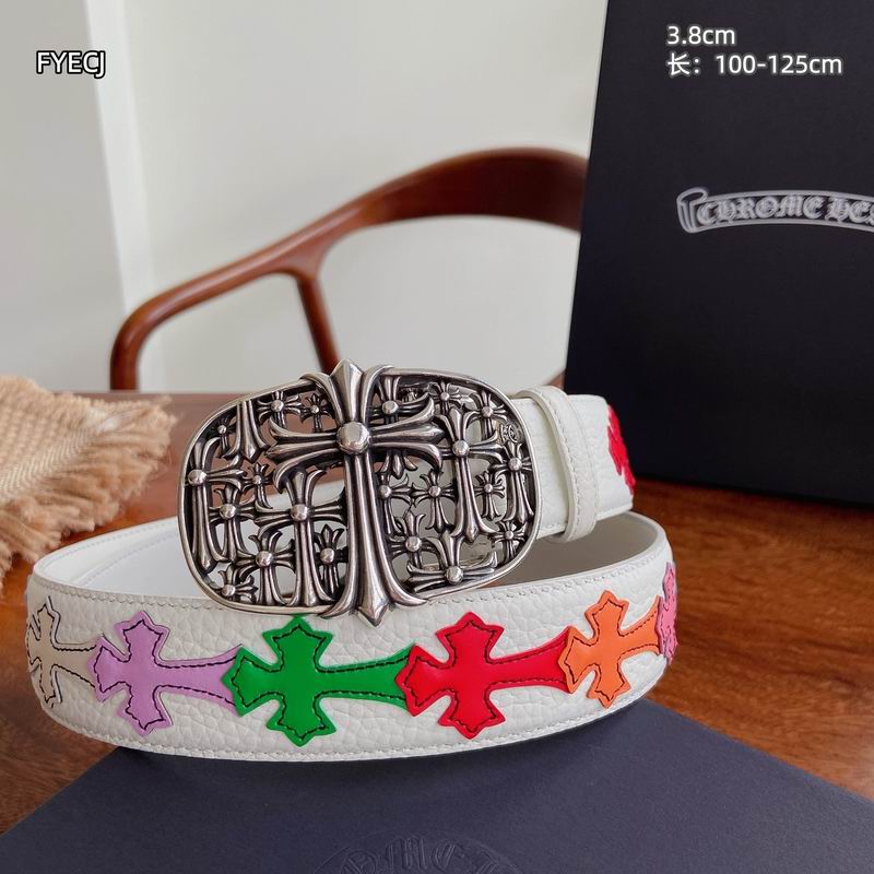 Chrome Hearts belt 38mmX100-125cm 8L (36)