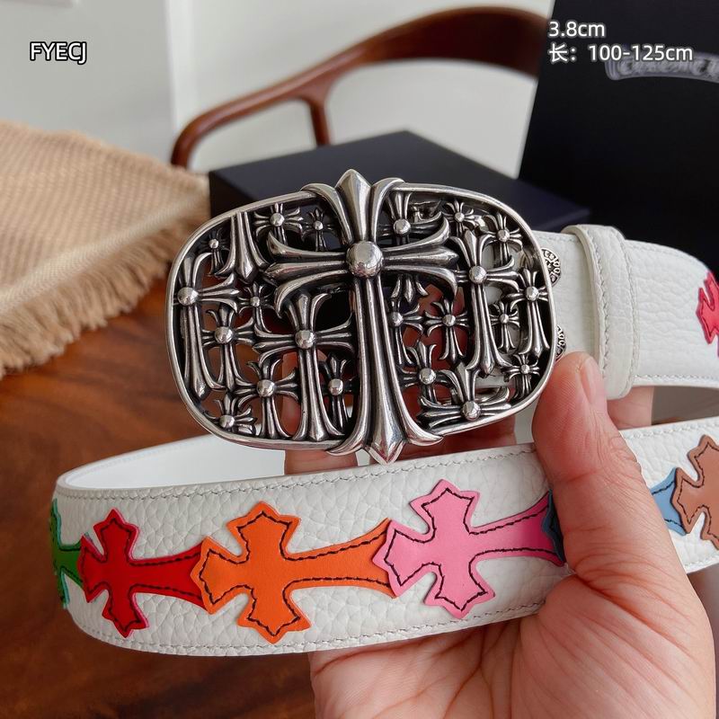 Chrome Hearts belt 38mmX100-125cm 8L (37)