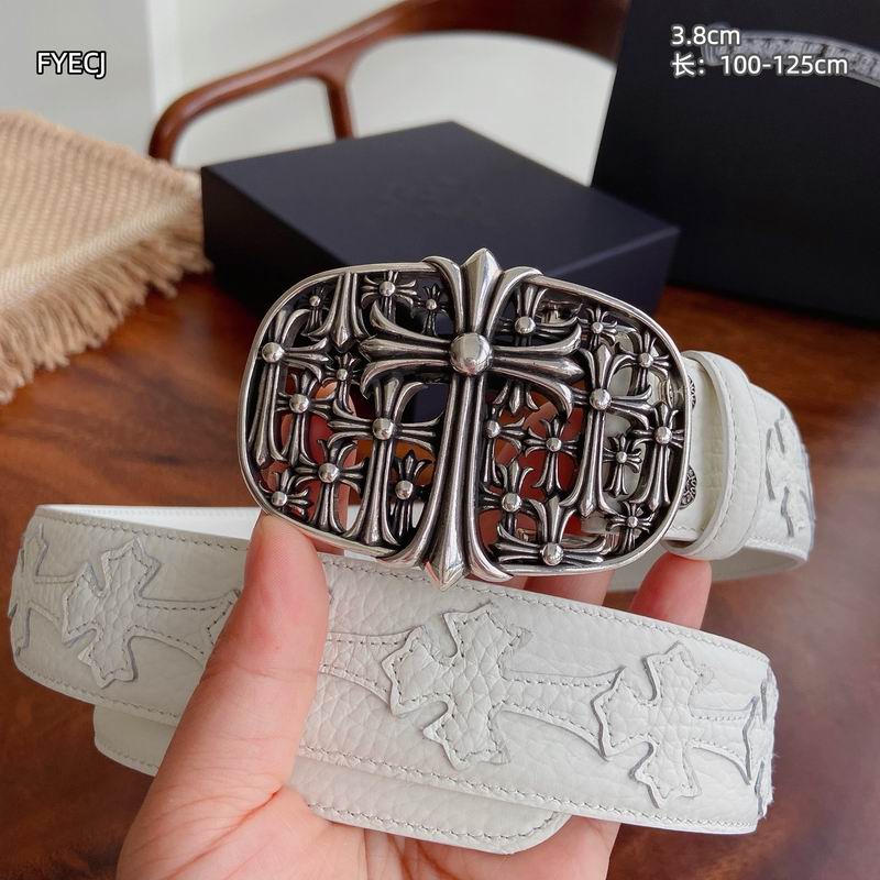Chrome Hearts belt 38mmX100-125cm 8L (38)