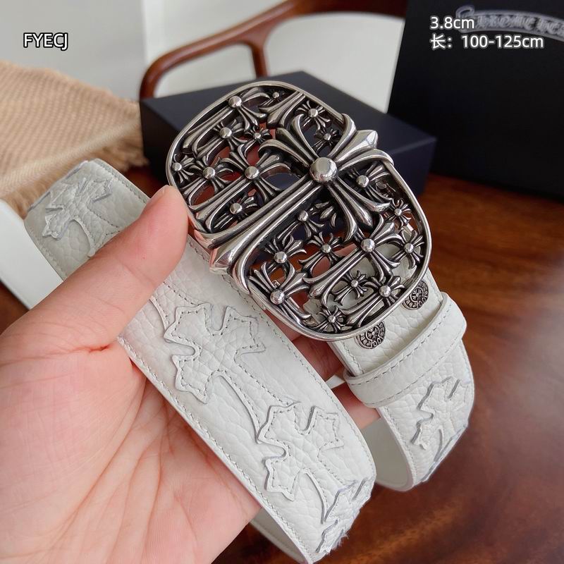 Chrome Hearts belt 38mmX100-125cm 8L (39)