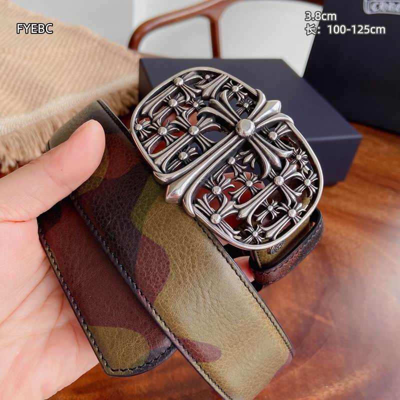 Chrome Hearts belt 38mmX100-125cm 8L (42)
