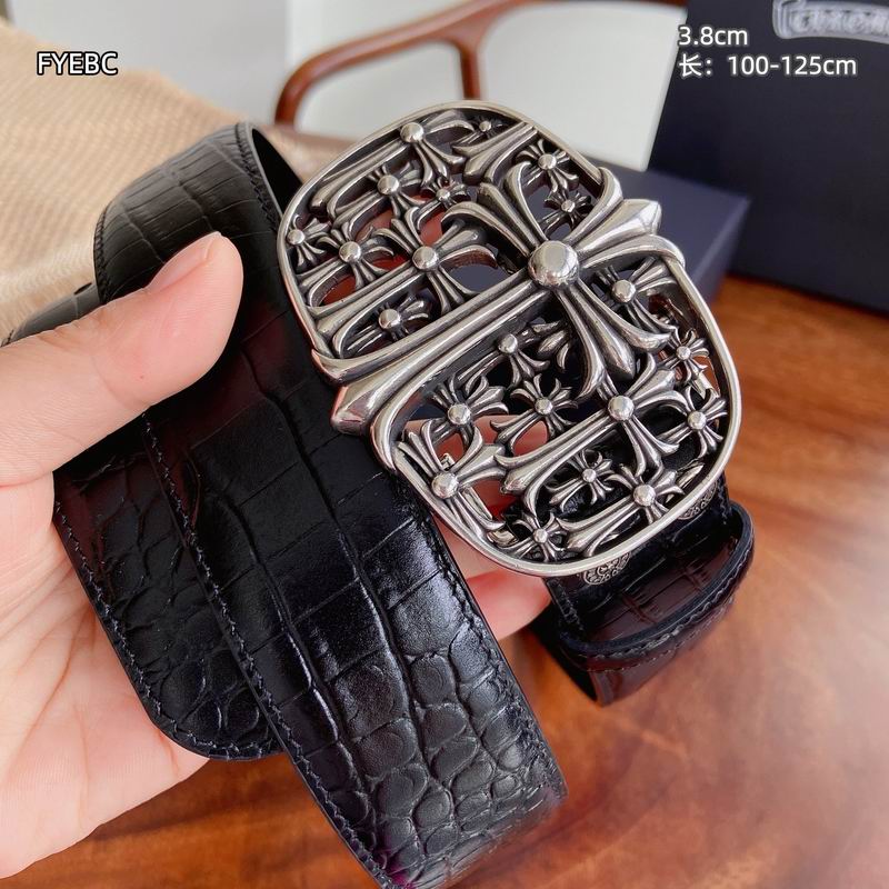Chrome Hearts belt 38mmX100-125cm 8L (46)