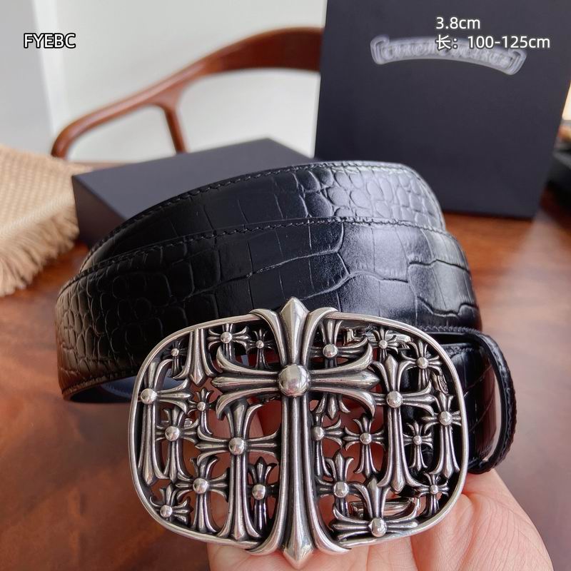 Chrome Hearts belt 38mmX100-125cm 8L (48)
