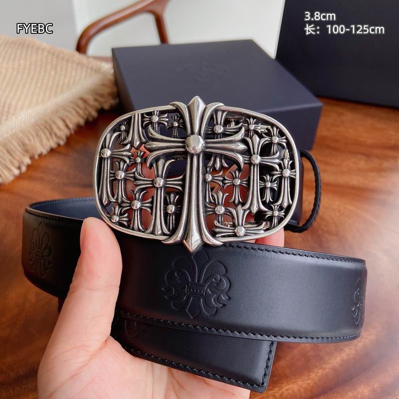 Chrome Hearts belt 38mmX100-125cm 8L (49)