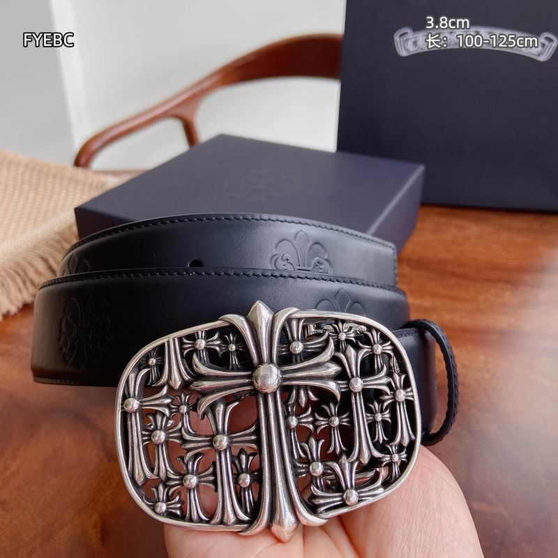 Chrome Hearts belt 38mmX100-125cm 8L (52)