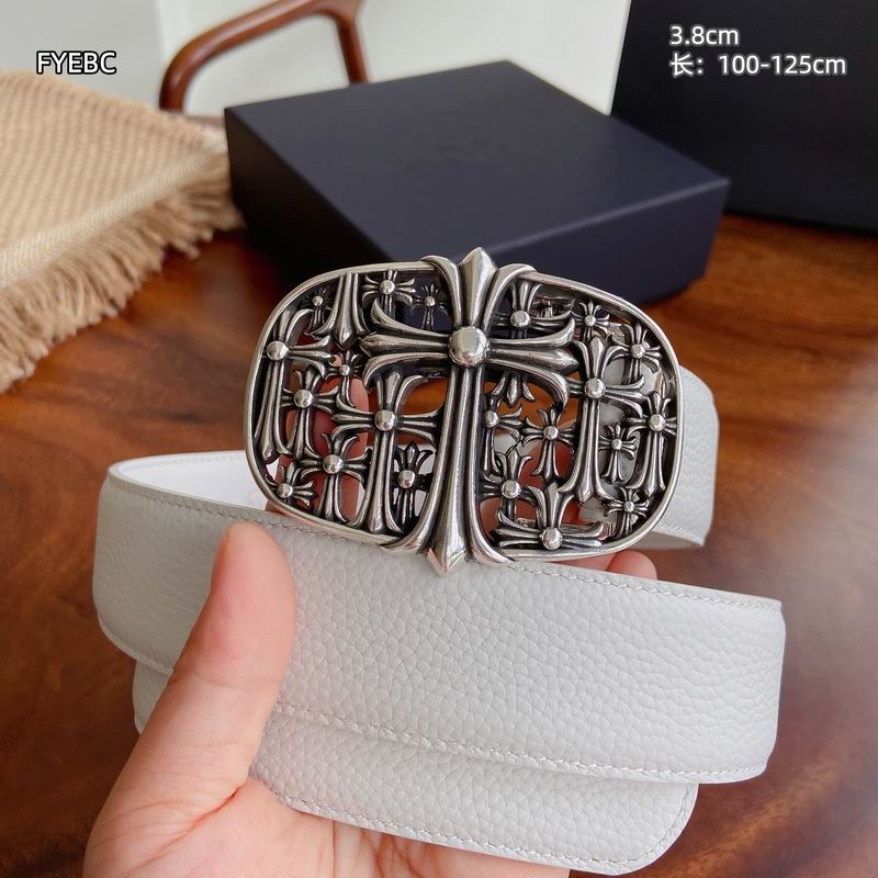 Chrome Hearts belt 38mmX100-125cm 8L (53)