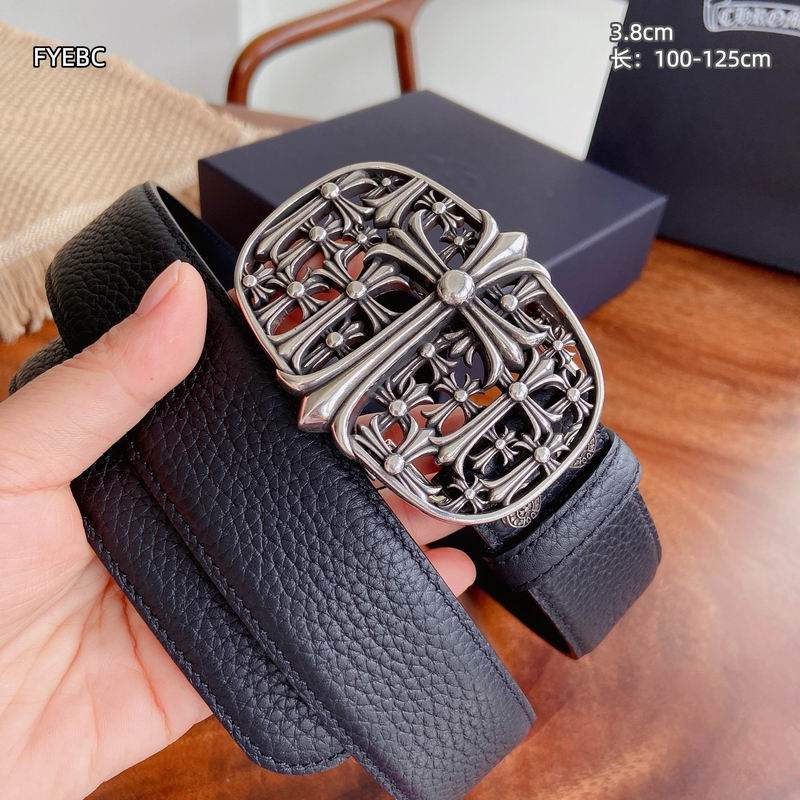 Chrome Hearts belt 38mmX100-125cm 8L (58)
