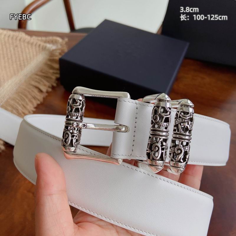 Chrome Hearts belt 38mmX100-125cm 8L (61)