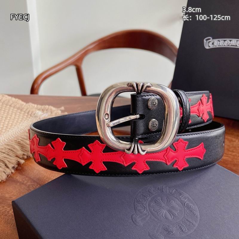 Chrome Hearts belt 38mmX100-125cm 8L (8)