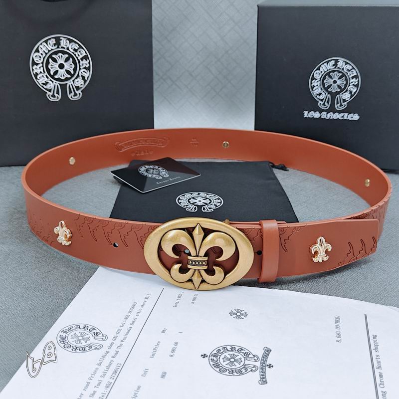 Chrome Hearts belt 38mmX90-125cm 8L (23)