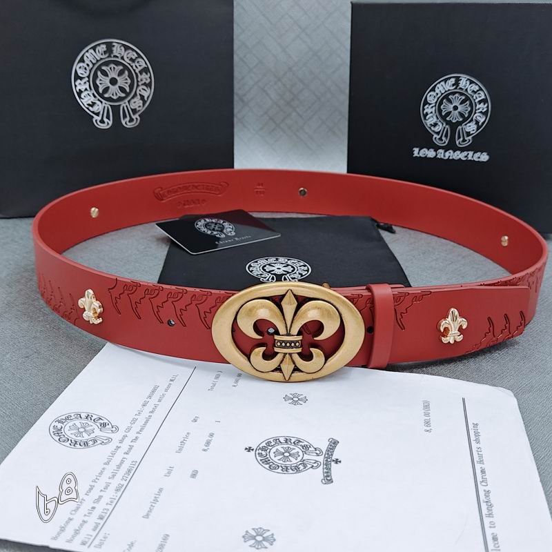 Chrome Hearts belt 38mmX90-125cm 8L (38)