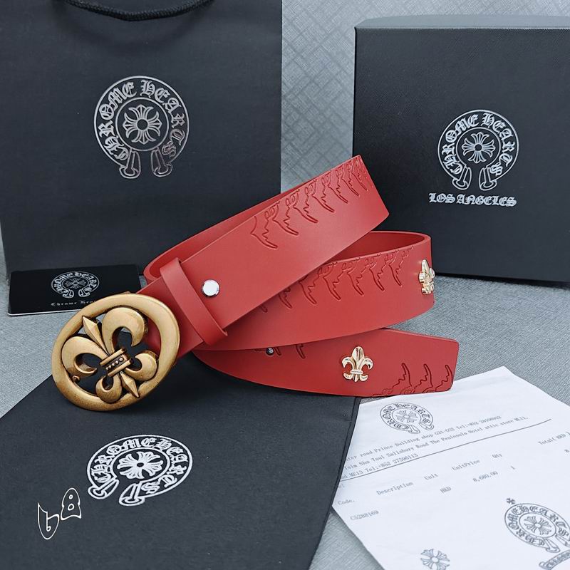Chrome Hearts belt 38mmX90-125cm 8L (40)