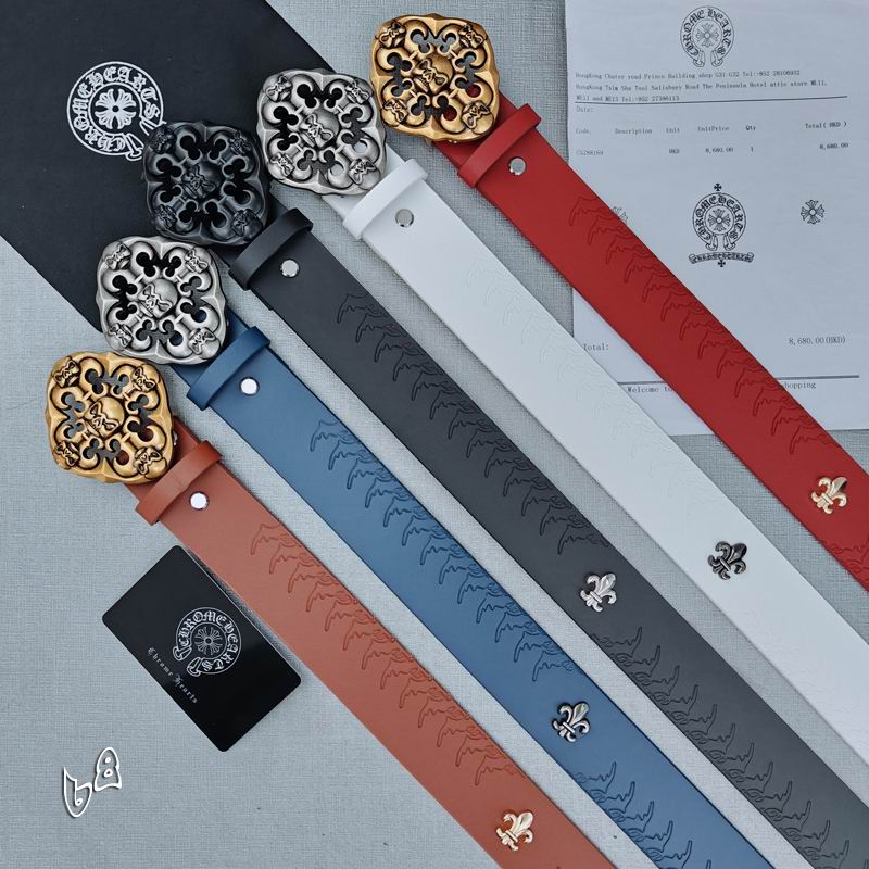 Chrome Hearts belt 38mmX90-125cm lb (21)